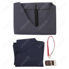 ダンジョン飯 ファリン・トーデン 魔術学校衣装 高再現で上品、学園系コスに最適 - 5枚目の画像（サムネイル）