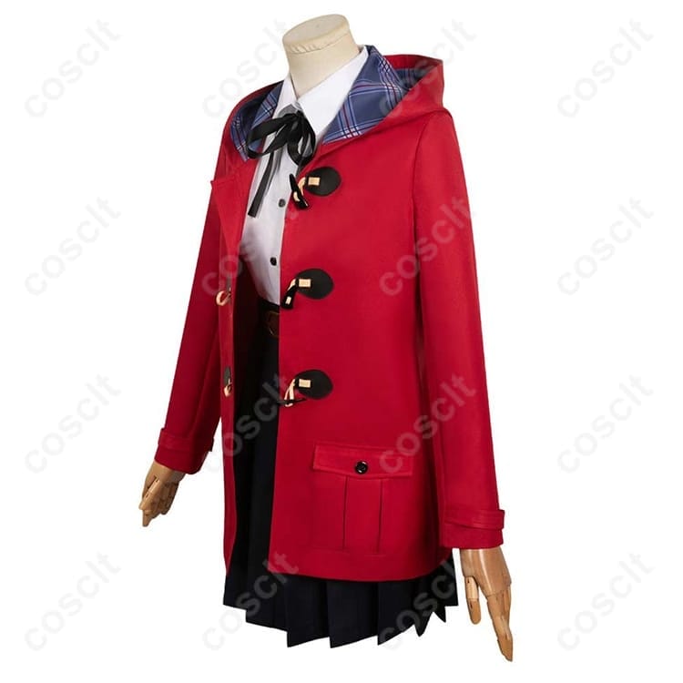 ガールズバンドクライ 井芹仁菜 学園制服コスプレ 高再現で長時間も快適、撮影映え抜群 - 2枚目の画像