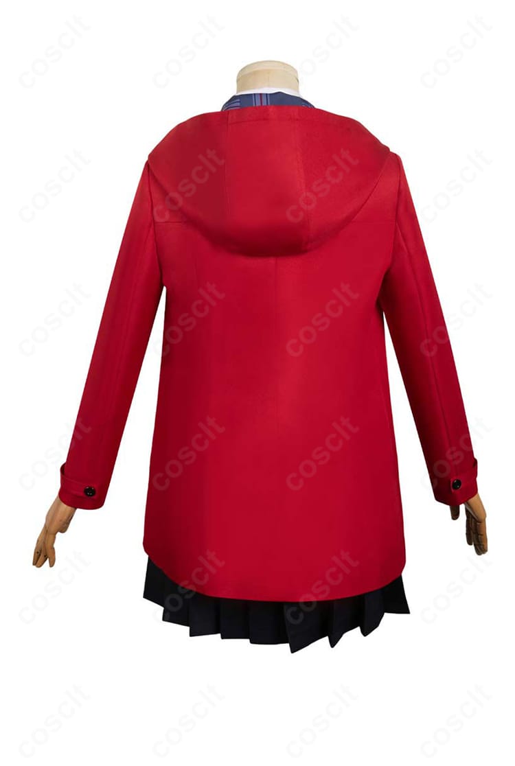 井芹仁菜 学園制服コスプレの背面デザインと丈感のディテール