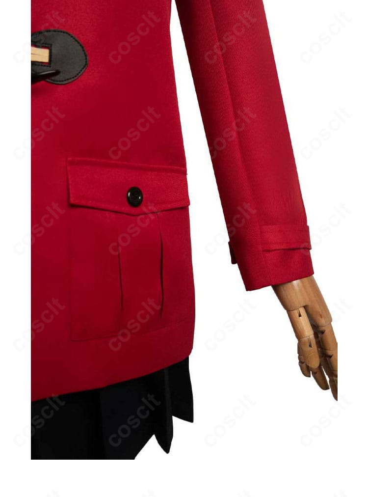 井芹仁菜 コスプレ ブレザーのポケットと袖口の縫製ディテール