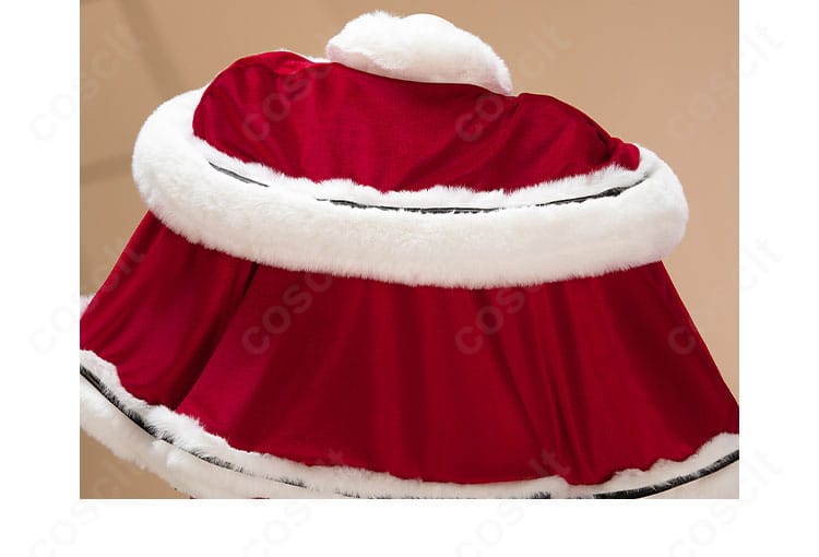 コードギアス C.C. サンタ衣装 サイズ表。XS〜XXXLの寸法ガイドと選び方の目安