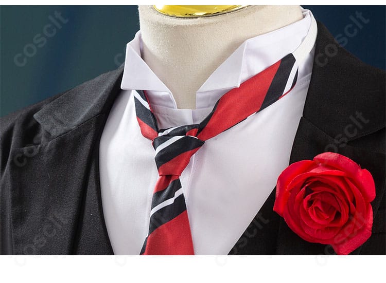 襟周りの装飾と縫製を拡大、エドガー・レドモンドの上品な襟元デザインを再現