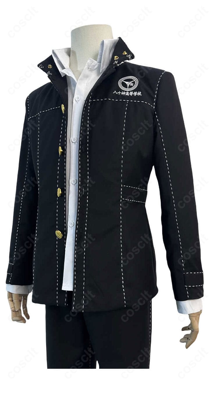 鳴上悠 コスプレ衣装のサイドラインとポケット周りの意匠