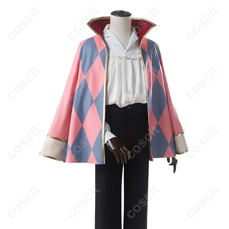 ハウルの動く城 ハウル コスプレ衣装 3点セット。高再現で着心地も良く、イベント映え - 2枚目の画像