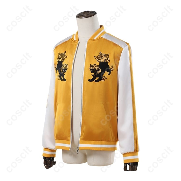 WIND BREAKER 兎耳山丁子・十亀条 スカジャン｜高再現刺繍と快適な着用感でイベント映え - 2枚目の画像