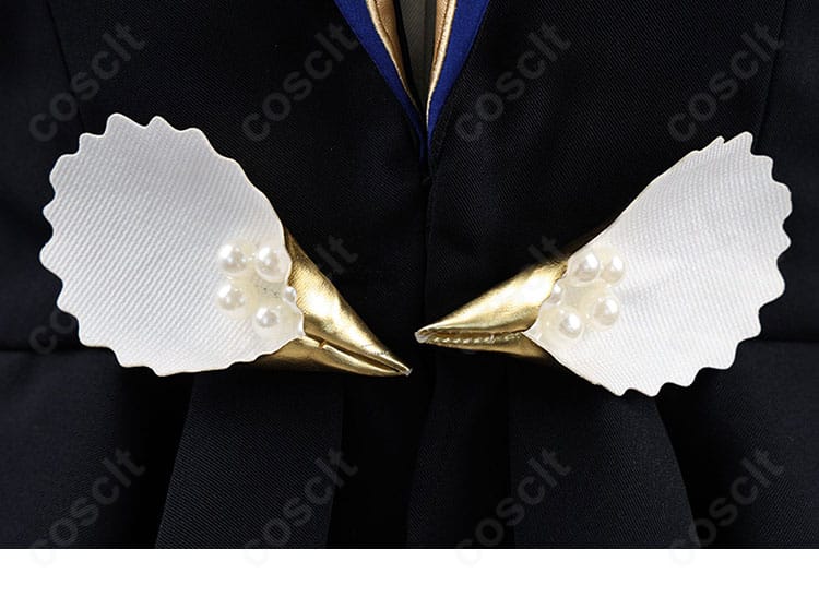 黒執事 シエル衣装のウエスト装飾。リボンやレイヤー構成で立体感を強調し、貴族らしい雰囲気を演出。