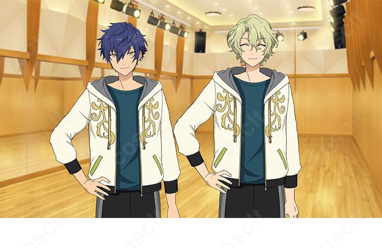 あんさんぶるスターズ!Eve 練習着の巴日和・漣ジュン再現コスプレ一式のキャラクターイメージ