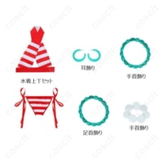 Fate/Grand Order ネロ・クラウディウス 水着コスプレ 高再現で映える美シルエット - 4枚目の画像（サムネイル）