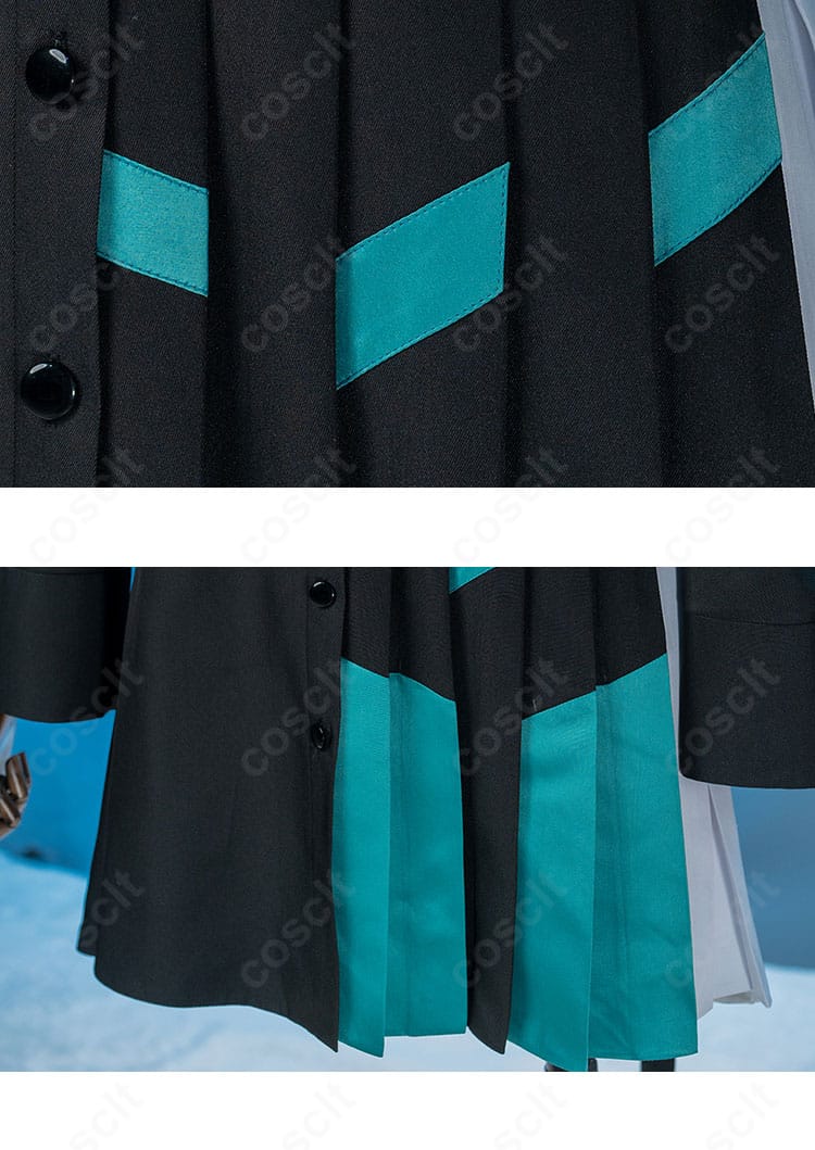 小豆沢こはね スカート部分の刺繍・装飾。柄の再現度と発色の良さを示すクローズアップ。