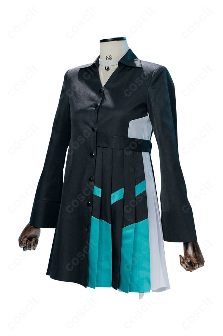 小豆沢こはね pure walker ライブ衣装のサイドビュー。袖口やウエストラインまで作り込まれたディテール。