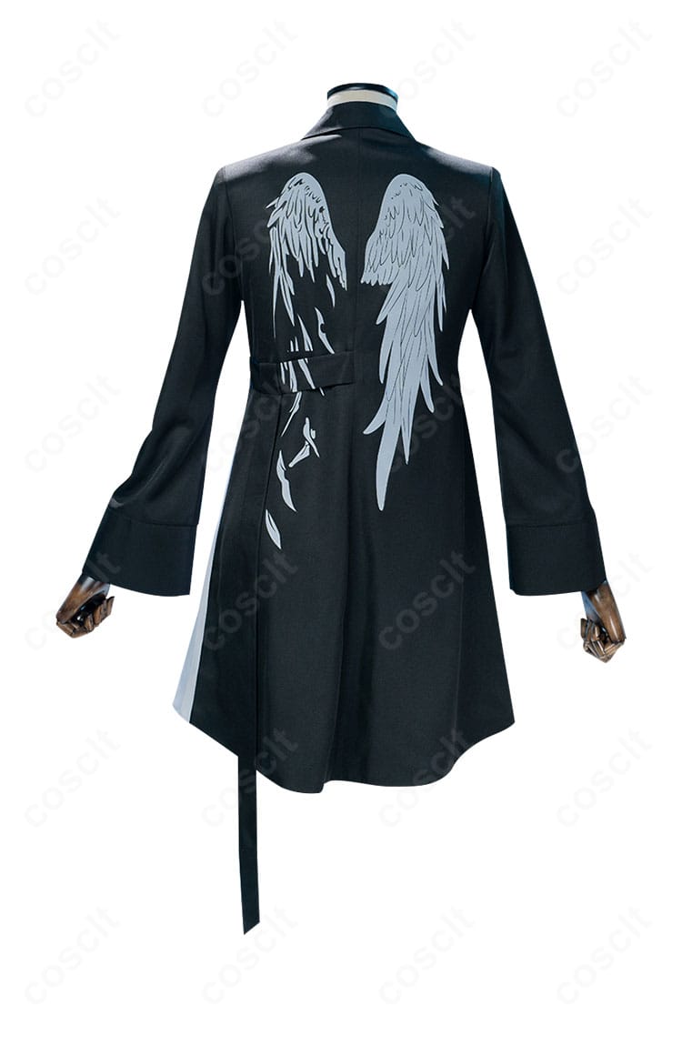 プロセカ 小豆沢こはね pure walker ライブ衣装の背面全景。バックスタイルの開閉部とラインを忠実に再現。