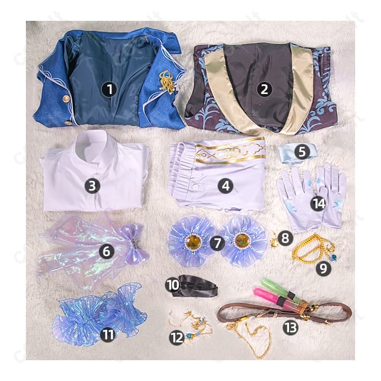 第五人格 作曲家（フレデリック・クレイバーグ）幽霊船の帆 高再現コスプレ｜撮影映え・イベント向け - 5枚目の画像