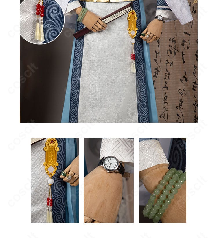 麒麟商人SSRコーデに合わせた手首飾り・腕時計・アクセサリーの詳細