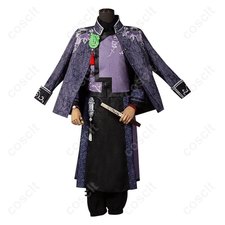 第五人格 范無咎〈黒無常〉麒麟商人 衣装｜高再現で撮影映え、快適設計でイベントに最適 - 3枚目の画像