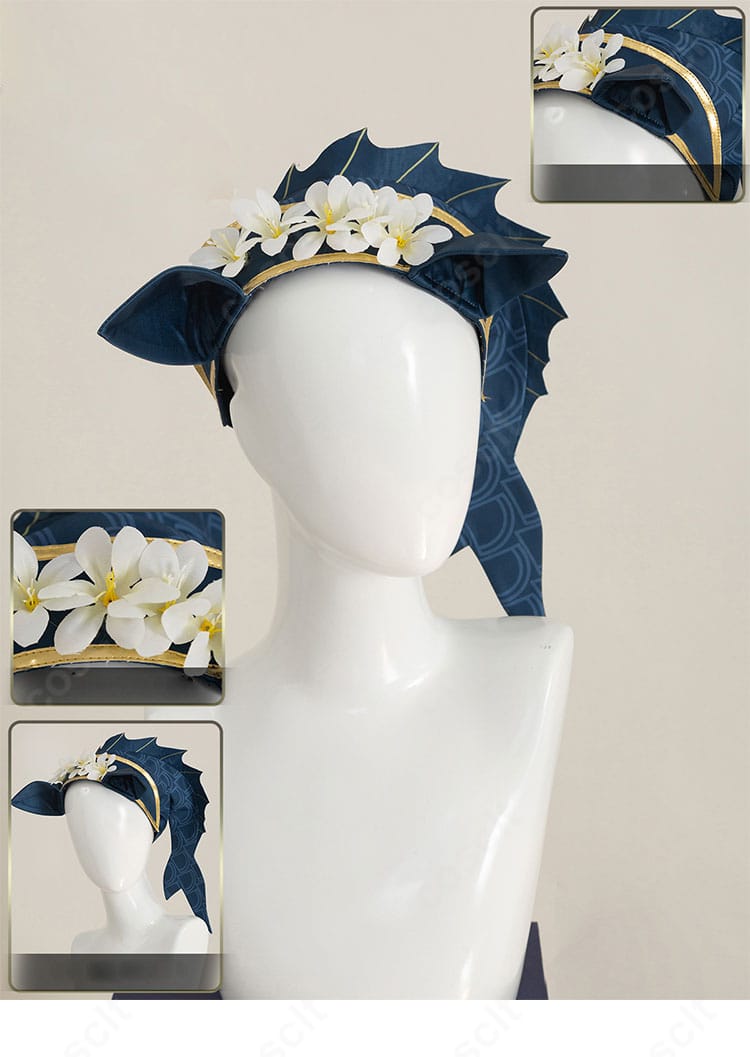 納棺師（イソップ・カール）記憶の騎 コスプレ 帽子・頭飾りのディテール 高品質仕上げ