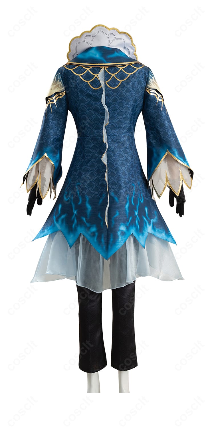 納棺師（イソップ・カール）記憶の騎 コスプレ 背面デザイン 装飾と裁ちの確認