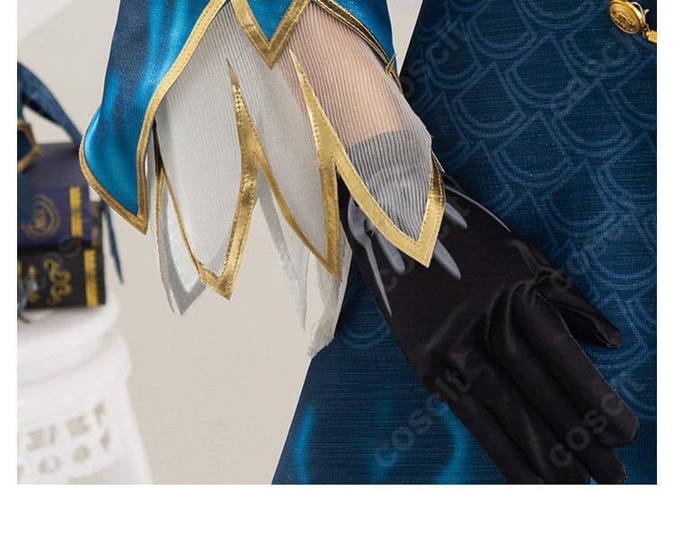 納棺師（イソップ・カール）記憶の騎 コスプレ 手袋装飾のクローズアップ