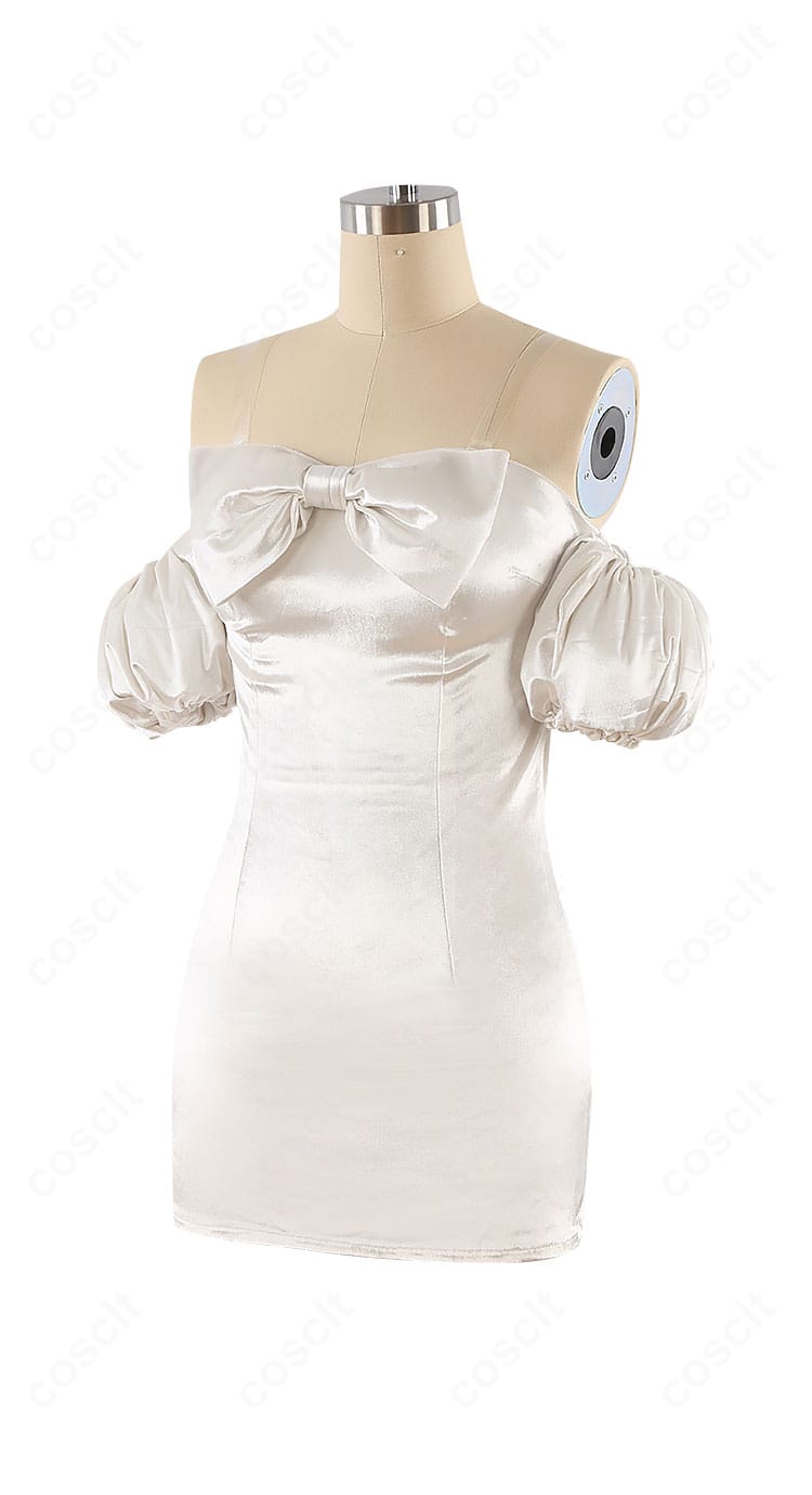 ALIEN STAGE スア コスプレ衣装の左側面ディテール（袖とスカートライン）