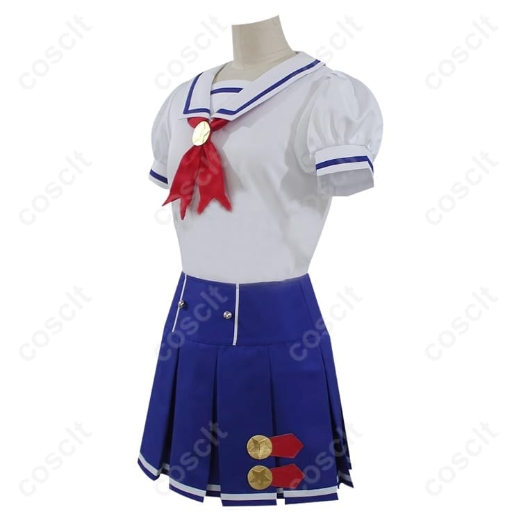 アイカツ！星宮いちご・霧矢あおい 夏制服コスプレ衣装 再現度と快適さを両立、撮影・イベントに最適 - 2枚目の画像