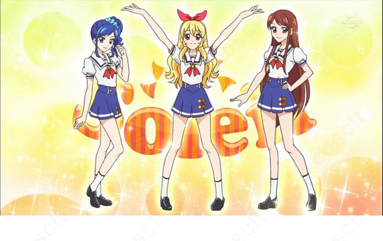 アイカツ! 星宮いちご・霧矢あおいの夏制服コスプレをキャラ再現で着用したイメージ画像