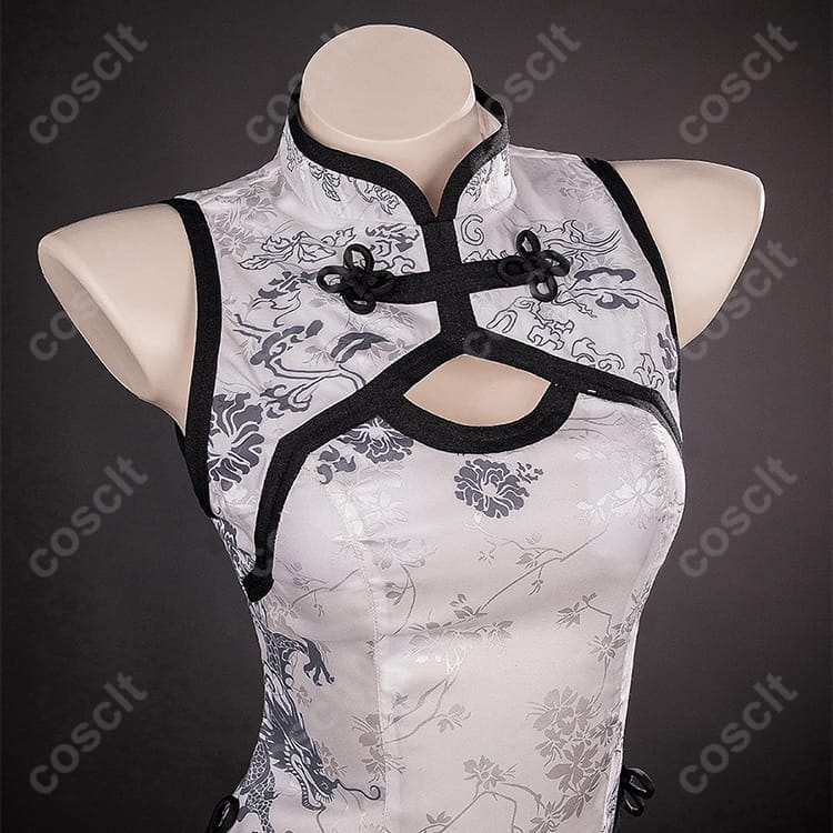 春日野穹 チャイナドレス コスプレ｜軽やか快適＆刺繍が映える高再現セット - 3枚目の画像