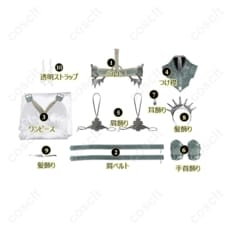 FFVIIリバース ティファ・ロックハート ルーザ姫衣装 高再現で撮影映え・イベント向け - 7枚目の画像（サムネイル）