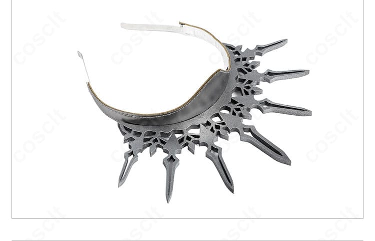 ティファ ルーザ姫コスの髪飾り装飾ディテールと質感