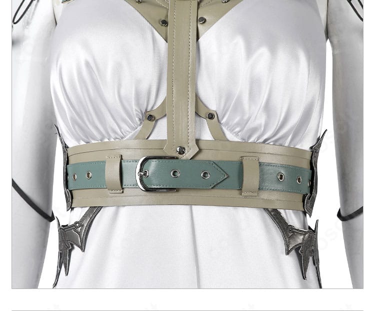 ティファ ルーザ姫衣装の腰飾り・ベルト正面ディテール