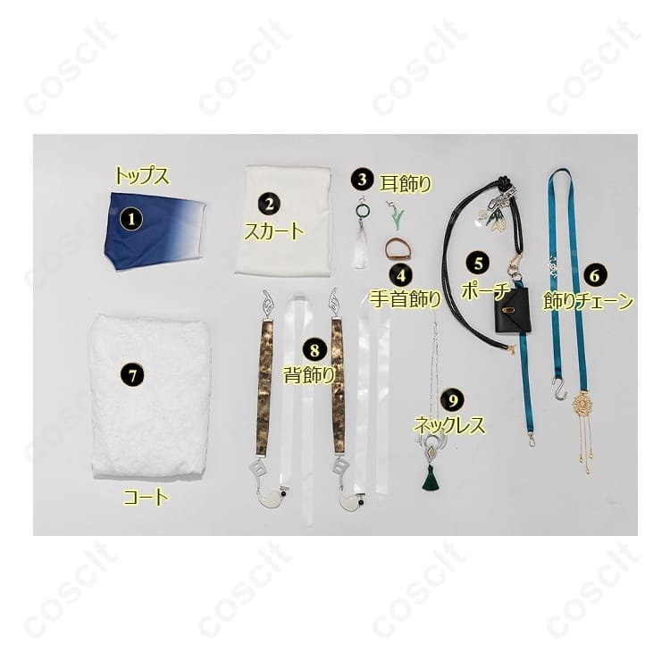 無期迷途 杜若（トジャク） コスプレ衣装｜再現度と美シルエットでイベントから撮影まで - 6枚目の画像