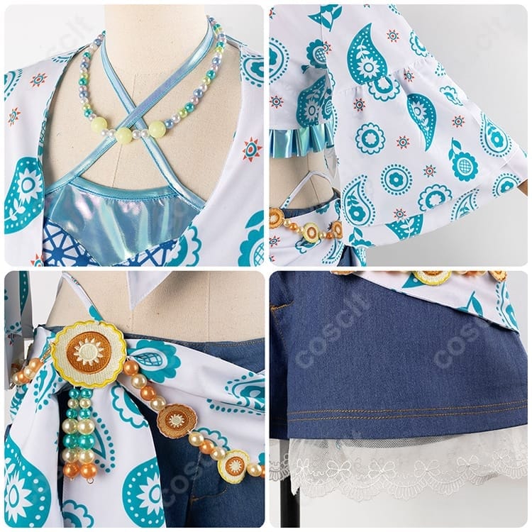 ラブライブ！蓮ノ空 村野さやか・夕霧綴理 夏めきペイン衣装。通気性と高再現で撮影映え - 8枚目の画像