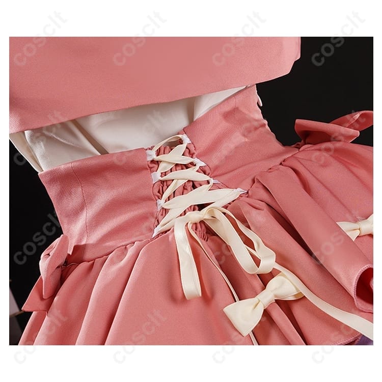 第五人格 リリー・バリエル マイメロディコラボ衣装 可愛い高再現で撮影映え、着脱も簡単 - 5枚目の画像