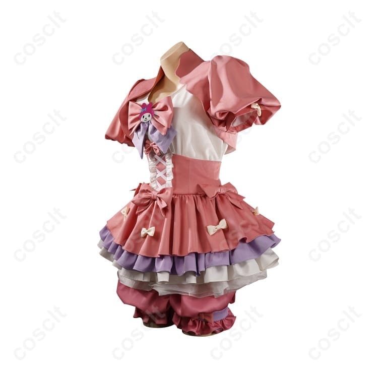 第五人格 リリー・バリエル マイメロディコラボ衣装 可愛い高再現で撮影映え、着脱も簡単 - 2枚目の画像