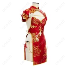 春麗（ストリートファイター）コスプレ衣装 高再現で動きやすく、撮影・イベントに最適 - 2枚目の画像（サムネイル）