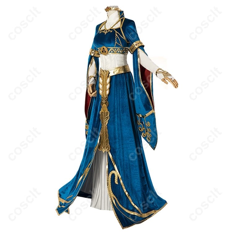 ゼルダ無双 厄災の黙示録 ゼルダ姫 王女衣装｜高再現で上品、撮影映えと快適さを両立 - 3枚目の画像