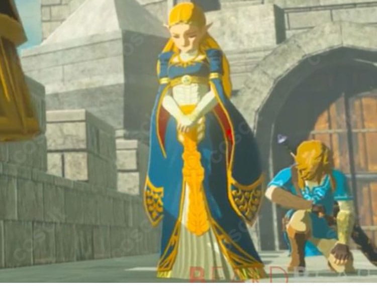 ゼルダ無双 厄災の黙示録 ゼルダ姫の王女衣装一式。気品あるプリンセスドレスを高再現。