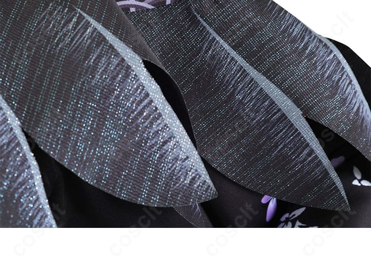 ホロライブ ネリッサ・レイヴンクロフト正月衣装の裾デザインとライン