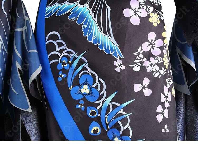 ネリッサ・レイヴンクロフト正月衣装のスカート部分のギャザーと落ち感