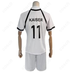 ブルーロック ミヒャエル・カイザー ユニフォーム衣装｜軽量通気で動きやすい高再現セット - 2枚目の画像（サムネイル）