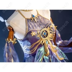 グレイス（漁女）コスプレ衣装｜高再現で映える上品ドレスセット - 4枚目の画像（サムネイル）