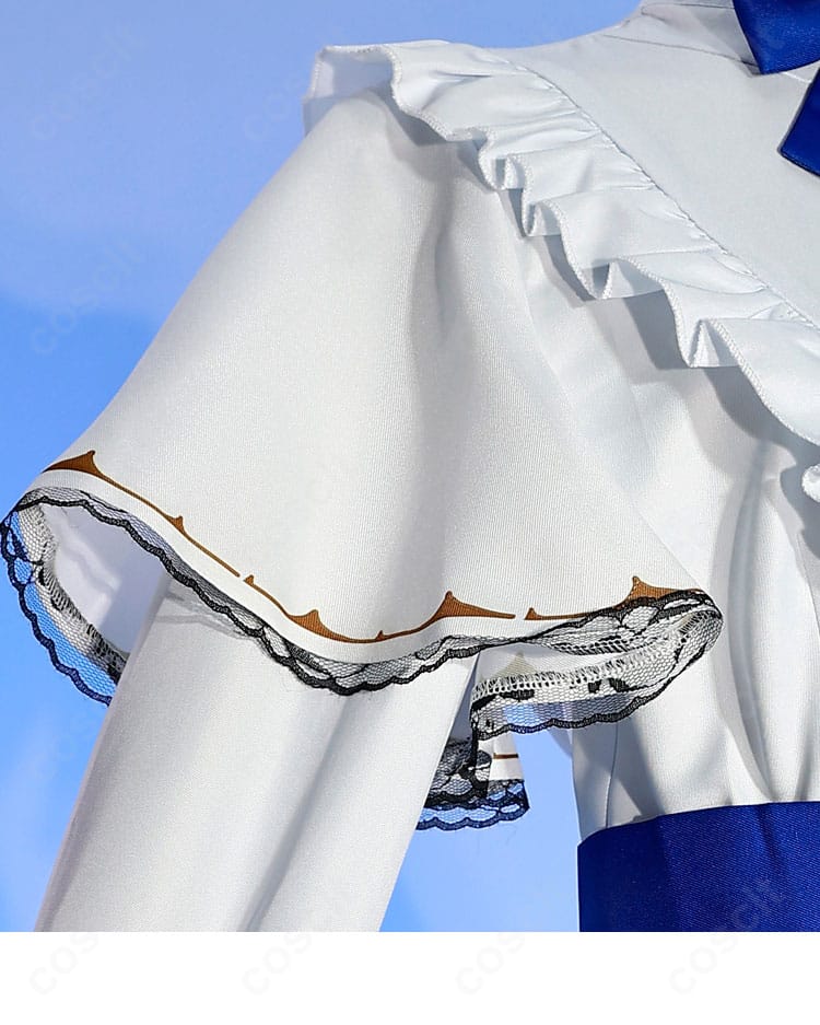 エリーラ・ペンドラ 衣装の肩・袖装飾のクローズアップ。アクセントになる意匠でクラシカル感を演出。