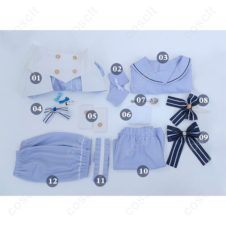 ご注文はうさぎですか？BLOOM 香風智乃 制服 高再現で軽やか、イベント・撮影に最適 - 5枚目の画像