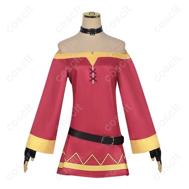 このすば めぐみん コスプレ 通常衣装｜高再現で軽快、イベント・撮影に最適 - 4枚目の画像