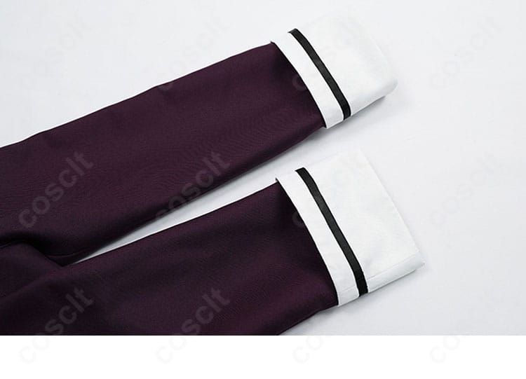 逆巻アヤト 学園制服の袖装飾ディテール。袖口の質感と端処理が確認できる。