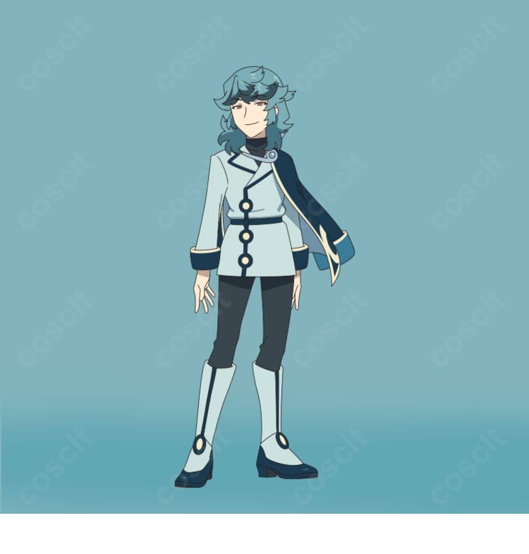 ポケットモンスター スピネルの公式イメージ再現を意識したコスプレ衣装一式の参考キャラクター画像