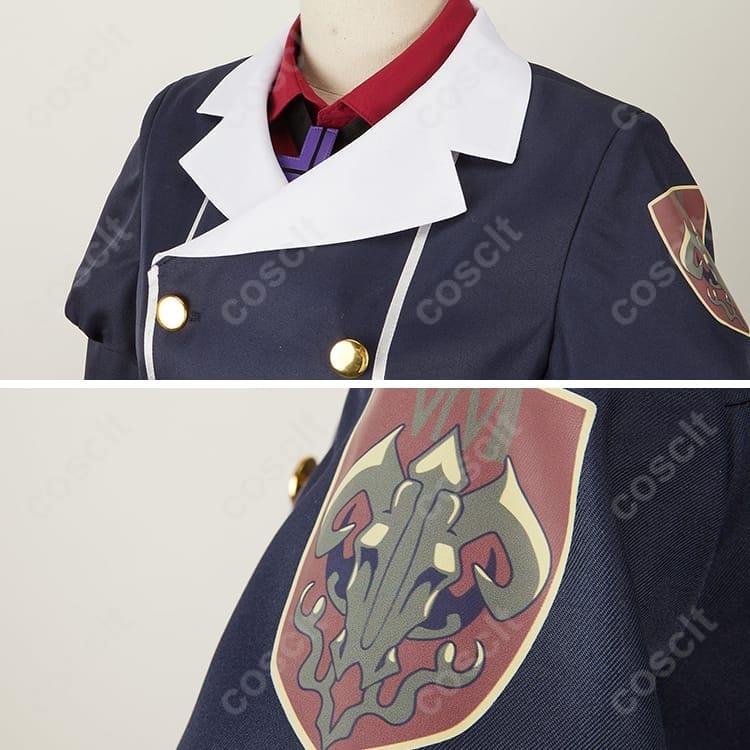 伊草ハルカ コスプレ衣装｜高再現の学園制服セット、快適設計でイベント・撮影に最適 - 4枚目の画像
