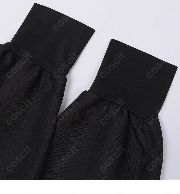 パンツディテール|NARUTO うちはサスケ コスプレ衣装のズボンの縫製と生地感