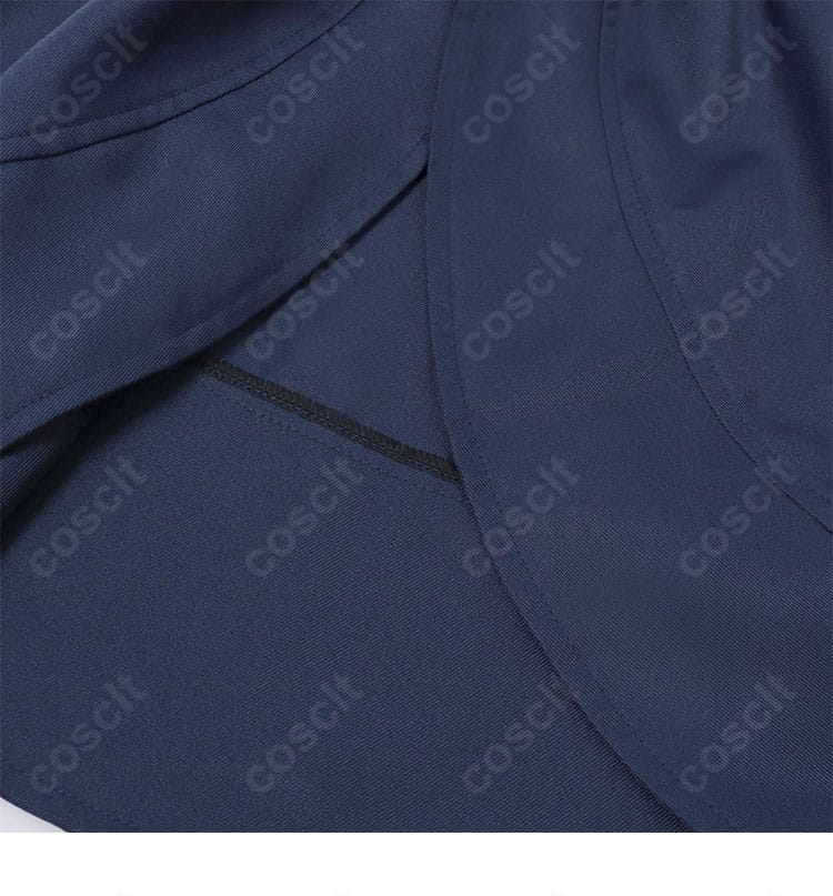 腰布と裾ディテール|うちはサスケ コスプレ衣装の下半身の重なり表現