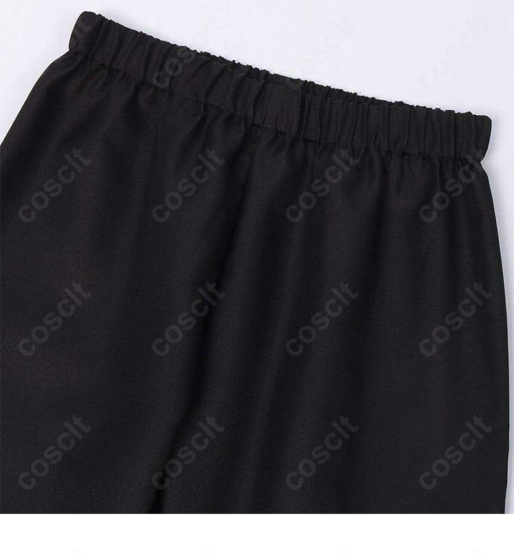 ズボンアップ|うちはサスケ コスプレ衣装 ボトムのステッチとシルエット