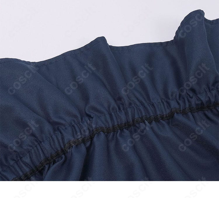 腰布アップ|うちはサスケ コスプレ衣装の腰布装飾と質感