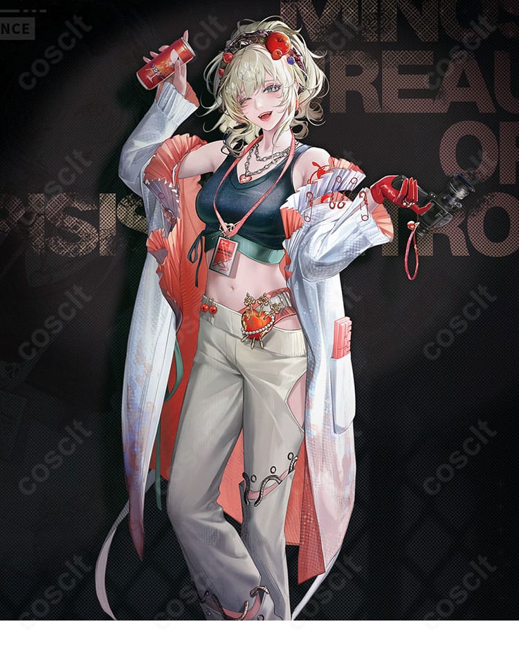 無期迷途 ビアンカの公式イメージ再現コスプレ衣装。キャラクター雰囲気と配色バランスを忠実に表現した参考画像。